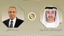 عبد العاطي ونظيره الإماراتي يؤكدان دعم خفض التوتر وأمن الملاحة بالمنطقة