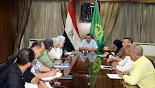 محافظ القليوبية يضع جدولًا زمنيًا لإنهاء مشروعات الرصف 