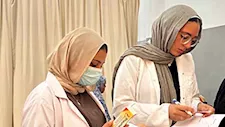 قافلة طبية لجامعة الإسكندرية تفحص 467 مريضًا في أبيس- صور