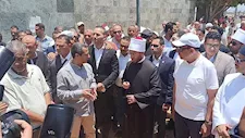 مقام قاضي القضاة والبدريين.. وزير الأوقاف يتفقد أضرحة الصحابة في البهنسا بالمنيا 