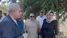 محافظ القليوبية يتابع ميدانيًا أعمال البحث عن تمساح مصرف الحصافة (صور)