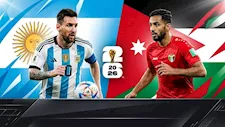 لحظة بلحظة.. الأرجنتين ضد الأردن (0-09