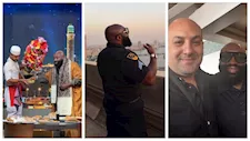 من ماسبيرو.. الشرطي الأمريكي إريك هدسون يتحدث عن مصر والنيل ومحمد صلاح (صور)