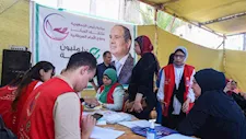 المخزون آمن.. محافظ الإسكندرية يطلق الحملة القومية للتبرع بالدم- صور