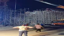 "14 عاملا شافوا الموت".. لحظات الرعب في موقع إنشاء القطار السريع بأكتوبر
