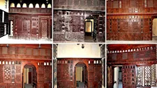 دواليب الأغاني.. تحفة عثمانية نادرة زينت منازل رشيد الأثرية بالبحيرة (صور)