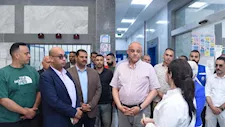 محافظ الإسكندرية يتفقد وحدة طب أسرة "تحيا مصر" ببرج العرب -صور