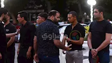 حضور حنان شوقي..الصور الأولى من عزاء الفنانة سهام جلال بالمعادي  