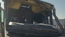 دونيتسك: مقتل 7 أشخاص وإصابة 11 أخرين في هجوم مسيرة أوكرانية على حافلة ركاب
