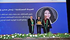 تكريم رموز الهيئات القضائية من خريجيها ورائدات العمل القضائي بحقوق القاهرة- صور
