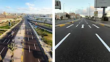 لتحسين الرؤية خلال الليل.. تخطيط محور قناة السويس في الإسكندرية -صور 