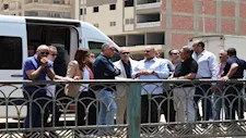صور.. محافظ الجيزة يتفقد المرحلة الجديدة لتطوير ترعة وطريق المريوطية