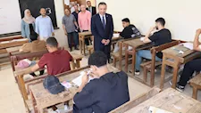 خلال تفقده لجان الامتحانات.. محافظ المنوفية يحيل مدير إدارة بركة السبع التعليمية للتحقيق 