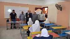 محافظ الأقصر يتفقد لجان امتحانات الإعدادية والثانوية الأزهرية –صور