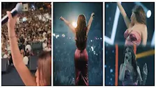 بالصور- إليسا تحتفل بنجاح حفل القاهرة بمقطع فيديو من الكواليس