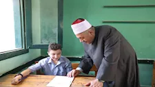 وكيل الأزهر يتابع امتحانات طلاب الأدبي بالشهادة الثانوية ميدانيًا وإلكترونيًا