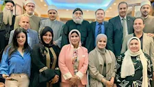 رسالة محبة ووحدة وطنية بالإسماعيلية خلال تهنئة الأنبا سارافيم باليوبيل الفضي 