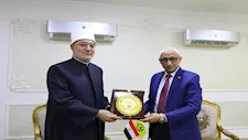 محافظ شمال سيناء يستقبل مفتي الجمهورية لبحث سُبل التعاون المشترك