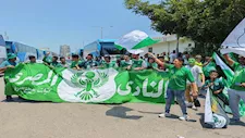 "يارب الكأس في بورسعيد".. جماهير المصري تزحف لمؤازرة الفريق في النهائي