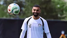 محمد صلاح ينشر صورًا جديدة من مران المنتخب قبل مواجهة بلجيكا في كأس العالم