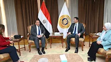 وزير الصناعة ونقيب المهندسين يبحثان التعاون لتوطين الصناعة وتدريب الكوادر الهندسية