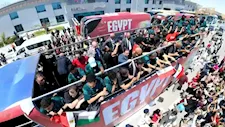تفاصيل الرحلة ورسائل صلاح .. الاحتفال ببعثة منتخب مصر بإنجاز كأس العالم2026(تغطية