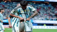 احتفل به بعد إقصاء مصر.. قصة وشم فرعوني على ساق لاعب الأرجنتين