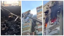 "الأم قفزت ببناتها من السابع".. حكاية الدقائق الأخيرة في حريق أبراج المحمودية