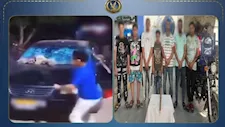  ضبط 7 أشخاص حطموا سيارة أجنبي وزعموا رفعه علم منافس مصر في المونديال ببني سويف