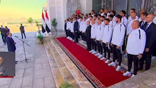 تكريم رئاسي لنجوم المنتخب.. السيسي: صنعتم فرحة للمصريين