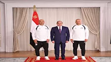 "سعيد بمساندة حضرتك".. حسام حسن يوجه رسالة شكر للرئيس السيسي