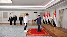 "من أحسن الأيام".. عمر مرموش يوجه رسالة شكر إلى الرئيس السيسي (فيديو)