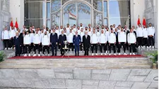 بالصور والمحطات.. أبرز لقاءات الرئيس السيسي مع لاعبي منتخب مصر منذ 2017