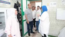 محافظ أسيوط يتفقد مستشفى صدفا ويؤكد دعم تطوير الخدمات الصحية 