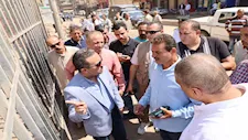 بعد جولة مفاجئة.. محافظ المنوفية يستبعد رئيس وحدة سنتريس بسبب الإهمال