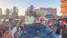 على أنغام المزمار.. استقبال حافل لنجم منتخب مصر محمود صابر بكفر الشيخ (فيديو وصور)
