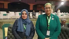 المستشارة أمل عمار تلتقي وزيرة الدولة لشؤون المرأة بالجمهورية اليمنية 