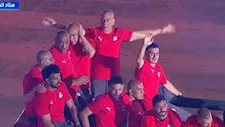 "غياب صلاح ومرموش".. 10 صورة لحفل تكريم لاعبي منتخب مصر في ستاد القاهرة