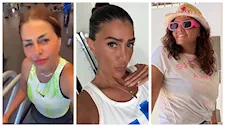  بشرى وغادة في الساحل ومنة فضالي بـ بيروت.. 20 صورة للنجمات في عطلتهن الصيفية