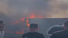 النيران اشتعلت في التريلا.. تصادم مروع بين 3 سيارات في الإسكندرية -صور
