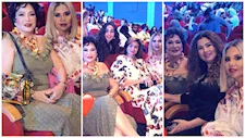 هنا الزاهد وإلهام شاهين.. نجوم الفن في العرض الخاص لمسرحية "خيال مريض"
