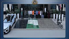 ضربة الـ200 مليون.. الأمن يسقط بؤرة إجرامية بحوزتها طن مخدرات بالجيزة | صور
