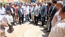 محافظ السويس يوجه بدراسة إنشاء كوبري يربط مدينتي أحمد زويل والملك عبدالله