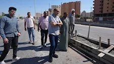 محافظ أسيوط يتابع تطوير الجزيرة الوسطى بالطريق الدائري -صور