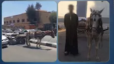 القبض على صاحب "كارو" أغلق الطريق أمام مستشفى بشمال سيناء