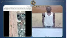 فيديو يقود لضبط أجنبي يتعاطى المخدرات في عين شمس