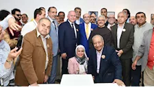 محمد صبحي بعيون فناني العالم.. افتتاح المعرض الدولي "فارس الفن العربي" 