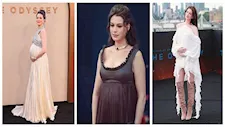 20 صورة | آن هاثاواي تستعرض حملها في عمر الـ 43 وتخطف الأنظار 