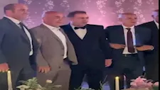 بينهم نادر السيد ووزير الرياضة السابق.. نجوم الرياضة في حفل زفاف ابنة إبراهيم حسن (فيديو)