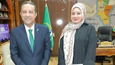 "إنتي بنتي".. محافظ المنوفية يكرم الطالبة ندى بعد إشادة رئيس الوزراء